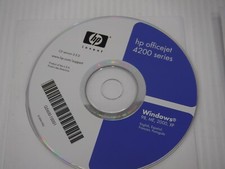 HP Officejet 4200 Series All In One User Guide Bundle - CDs, poster, Manual