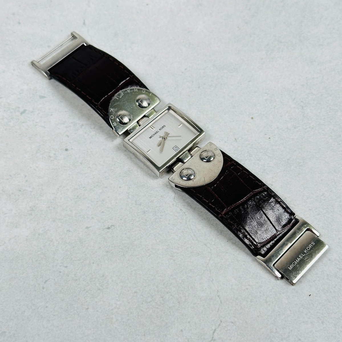 Michael Kors Watch Womens 28mm Embossed Leather MK-4134  display picture 2