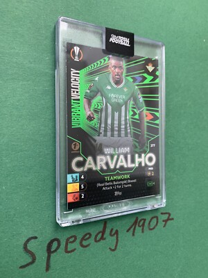 Topps Total Football Champions League 21/22 Vibrant Velocity Carvalho Betis #100