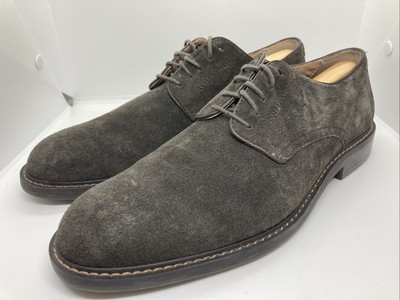 Nordstrom 1901 Oxford Casual Dress Dark Brown Suede Shoes  display picture 3