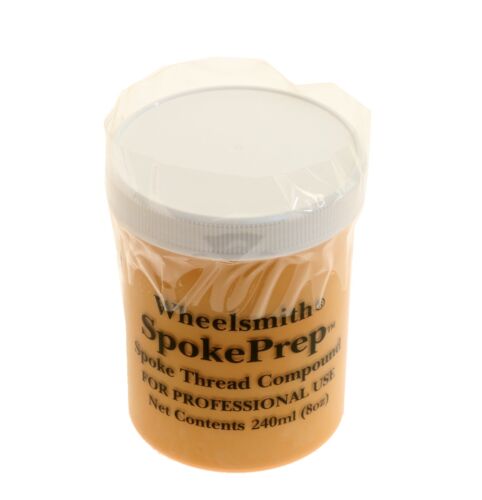 Wheelsmith Spoke Prep Compound Orange *8oz* 240ml Big Jar! Professional NEW*