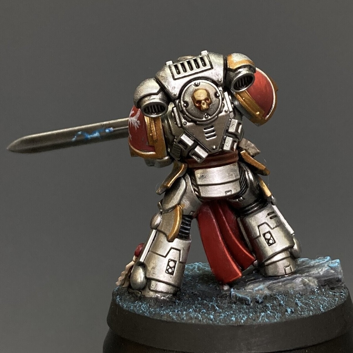 Warhammer 40K PAINTED Primaris Company Champion Space Marines HQ w