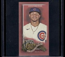 2022 Topps Allen & Ginter X #84 Willson Contreras Mini Red #/5