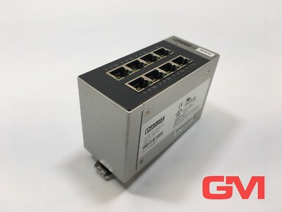 Phoenix Contact Industrial Ethernet Switch 2891002 FL SWITCH SFNB 8TX HW:13 24V