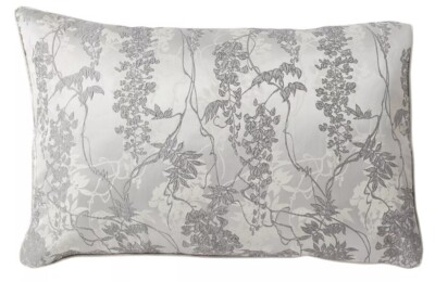 Michael Aram Wisteria Grey Standard / Queen Sham New