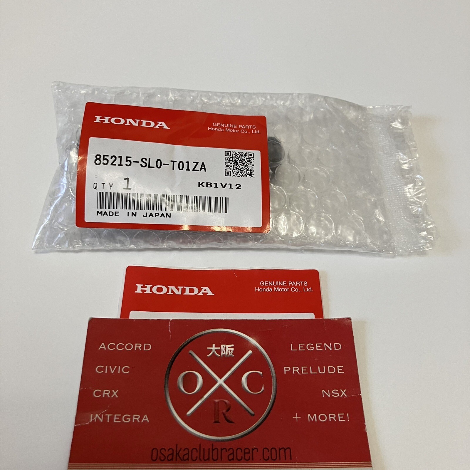 Genuine OEM Honda Acura NSX-T PASSENGER R Targa Top Release Lock Handle 95-05