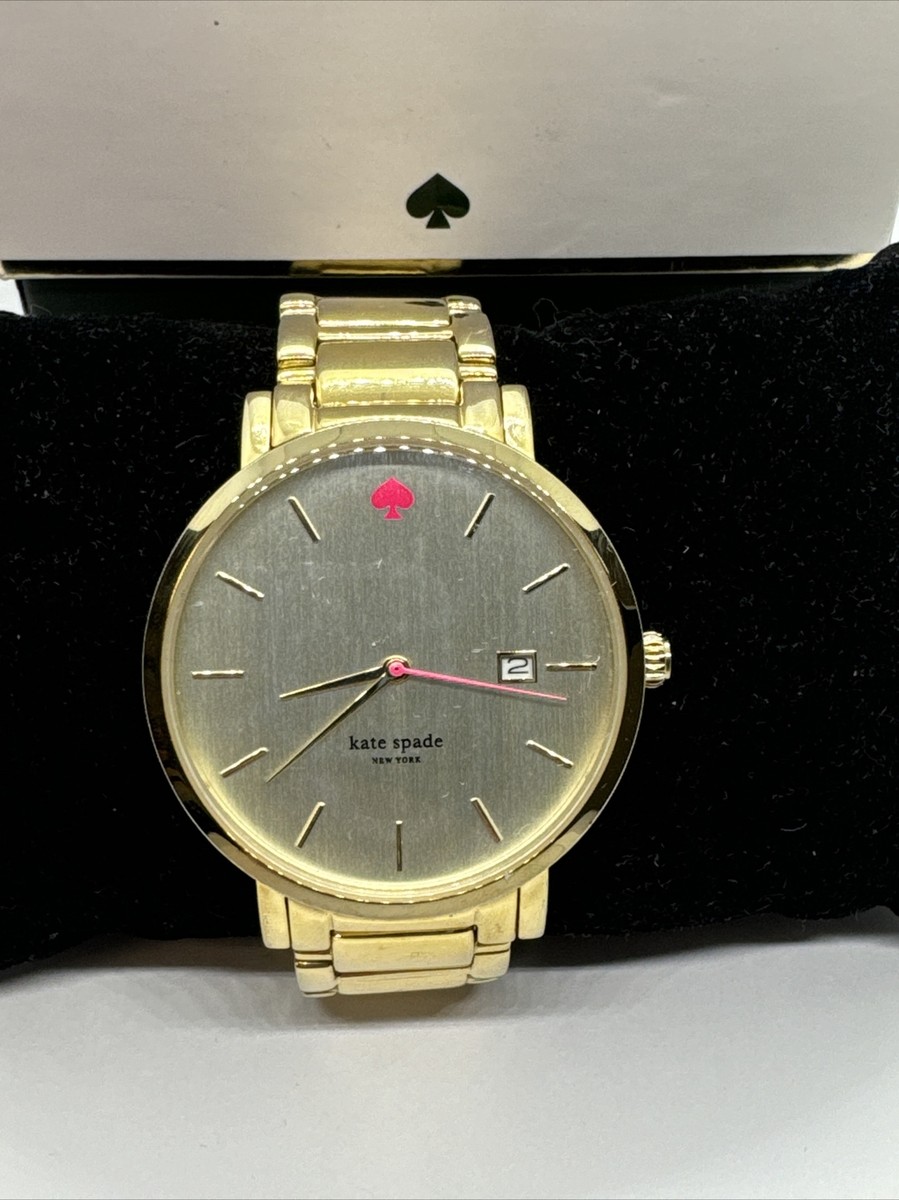 Kate Spade Gramercy 0009 Women\'s Gold Stainless Steel Analog Dial Watch JNA146 Kate Spade New York Women main image 3