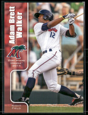 Adam Brett Walker 2014 Ft Myers Miracle Team Set