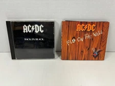 Two AC/DC CDs - Back in Black & Fly On The Wall