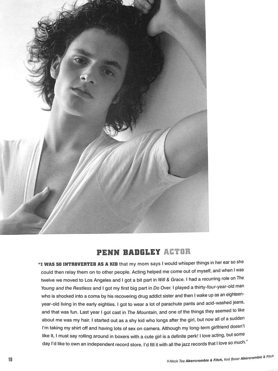 Abercrombie & Fitch Issue #4 Summer Love 2005 Rising Stars w/ Penn