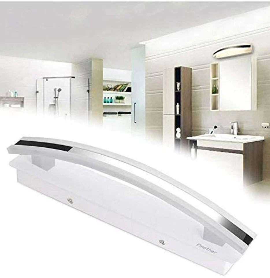 8W Espejo LED Luz Frontal Lámpara Baño Pared Pantalla Maquillaje Iluminación La Foto 2 de 4