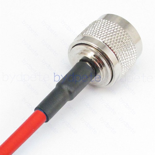 UHF Male PL259 to N-Type Male Plug RG402 Semi Flexible Cable Low Loss Any in Lot - Picture 3 of 7