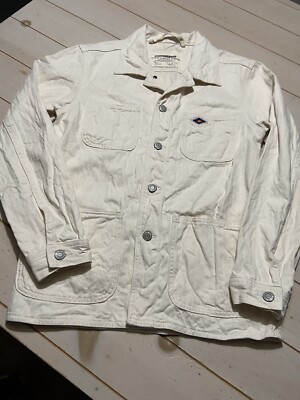 Artisan Craftsmanship Maden Uncle Fu Ling Sleeve Work Shirt Men s Size Small