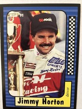 1991 Jimmy Horton Maxx NASCAR Card #44