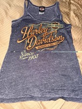 Harley Davidson Gray tank Top Small
