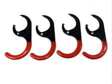 LOT 4x Toolless Tool-Less Rafter Joist Hangers Patent #5,636,819 **USED NICE!