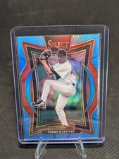2025 Panini Select Pedro Martinez Light Blue Prizm #/199