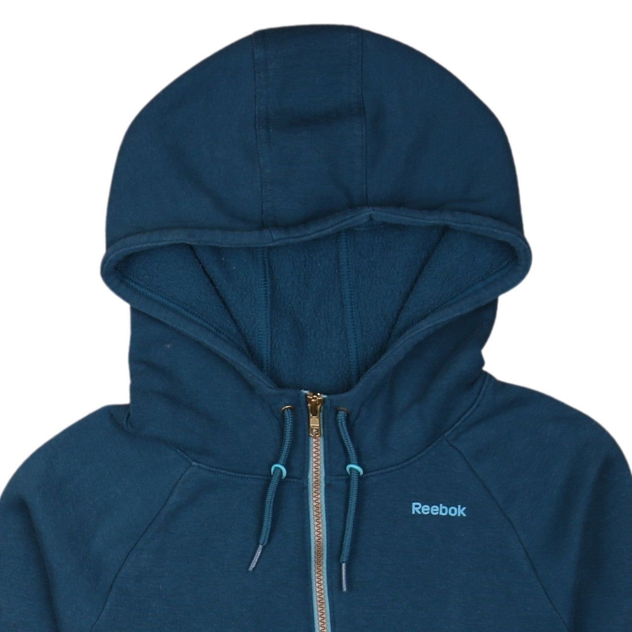 Reebok Blue Hoodie Womens L image 3