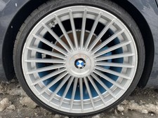 2016-2022 Bmw 750i Right Rear 22 Silver Staggered Concave Wheel 64975