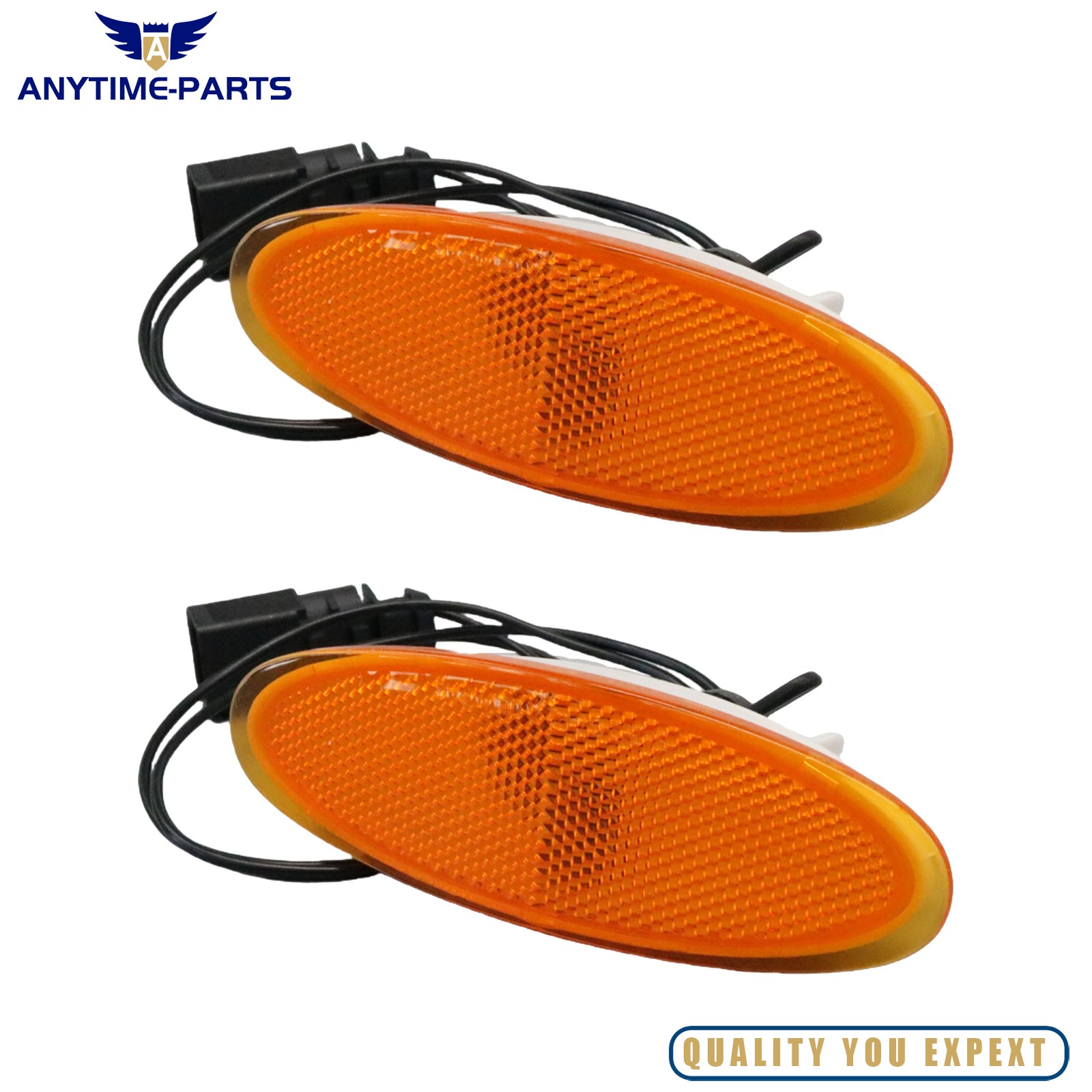 Front Bumper Left & Right Side Marker Light Lamp for Bentley Gt Gtc Flying Spur