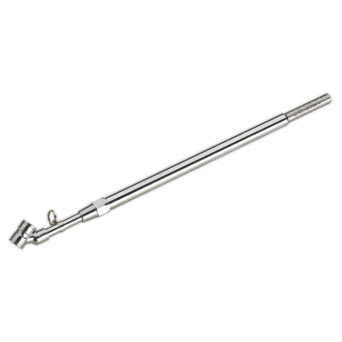 Tyre Pressure Gauge Deluxe Twin Push-On Connector 0-11bar(0-160psi)