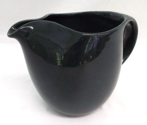 Vintage Sterling China Russel Wright Water Pitcher Ivy Green Large 64 oz. 1950s