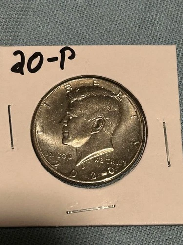 2020-P Kennedy Half Dollar — photo from the most recent tracked eBay sale
