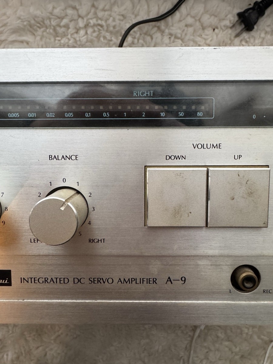 Sansui A-9 Integrated DC Servo Stereo Amplifier - 65 watt Japan | eBay