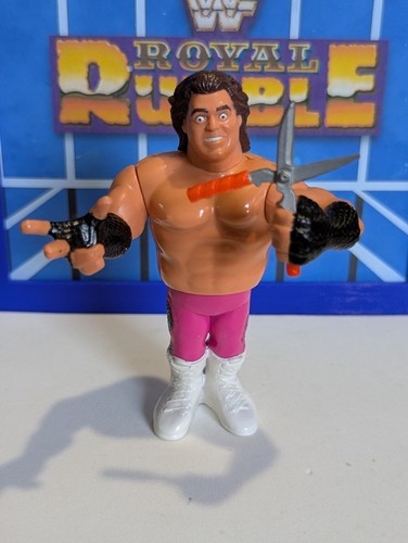 WWF Hasbro Brutus The Barber Beefcake w Scissors -...