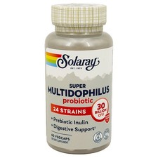 Solaray Multidophilus 24 Strain Probiotic 30 ...