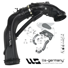 Ansaugschlauch, Luftfilter für BMW 5er Touring (F11) 525d 530d 13718506702
