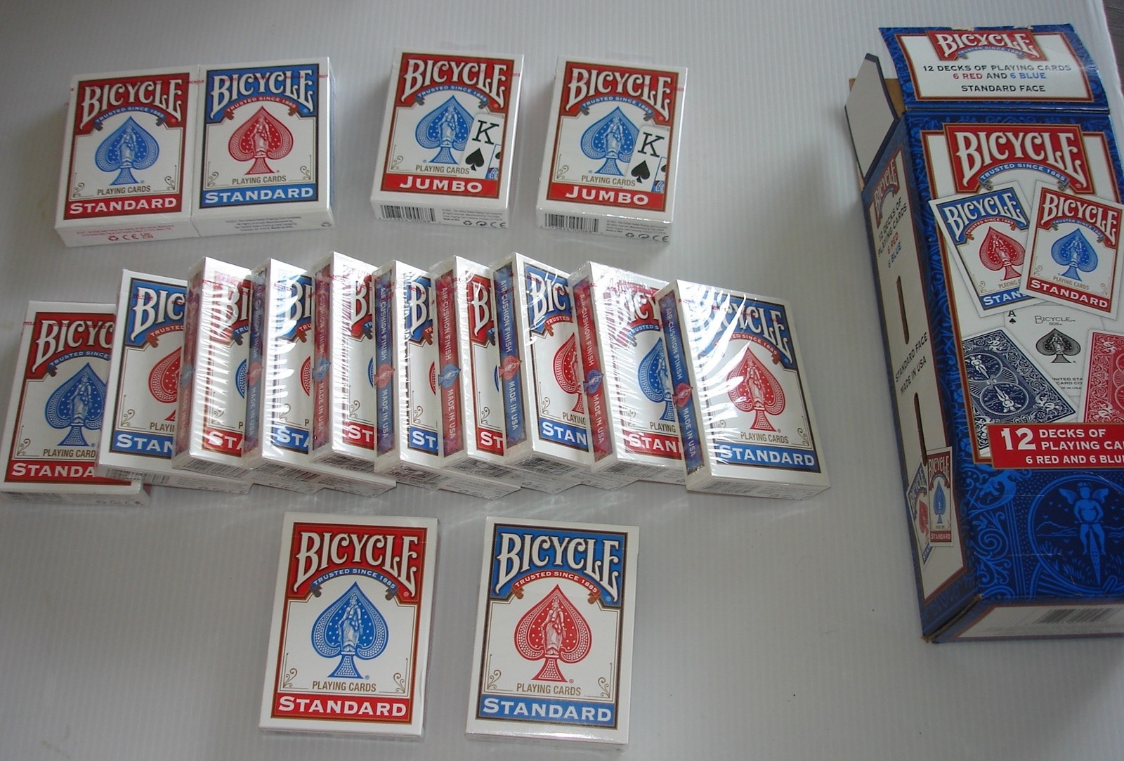 Playing Cards 16 Decks 14 Sealed Decks 2 Jumbo Standard