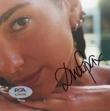 Dua Lipa Signed Autographed CD Cover “Radical Optimism” PSA/DNA Authenticate