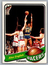 1979-80 Topps - Alex English #31 (RC) - HOF EX