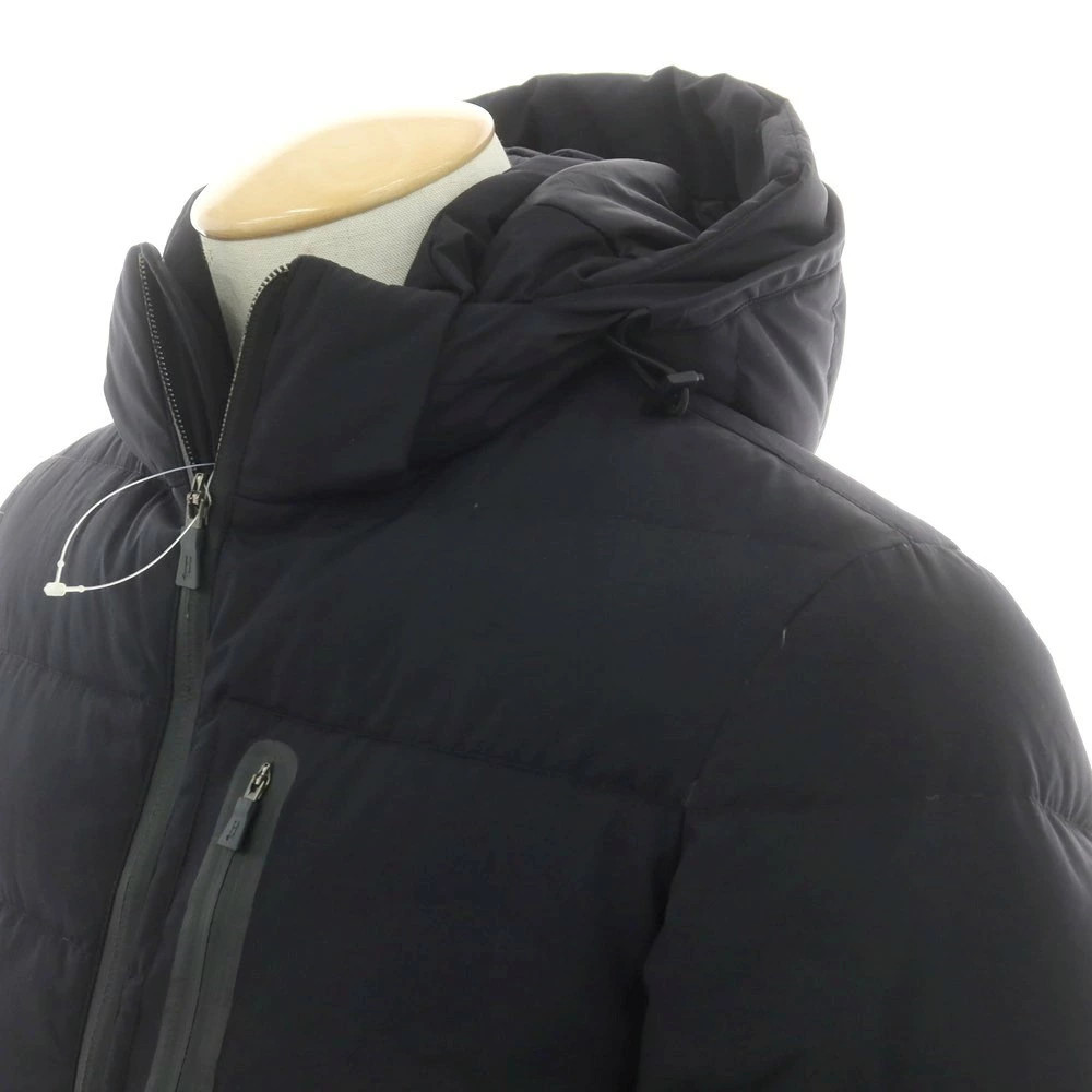 [Used] Herno polyester double zip down jacket bla… - image 2