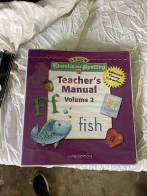 Saxon Phonics & Spelling K, Teacher Manual Vol 2