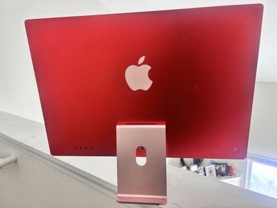 Apple iMac All-in-One Desktop Computer Pink w/ Apple Keyboard & Mouse