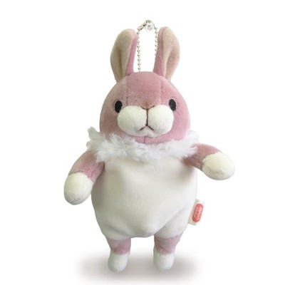 Shinada Global Mochi Serie Mochi Kaninchen Standohr rosa (mini) 7 × 5 × 14 cm