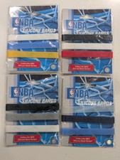 Assorted NBA Baller Bands, 4-packs With Three Bands In Each Pack, See Pictures