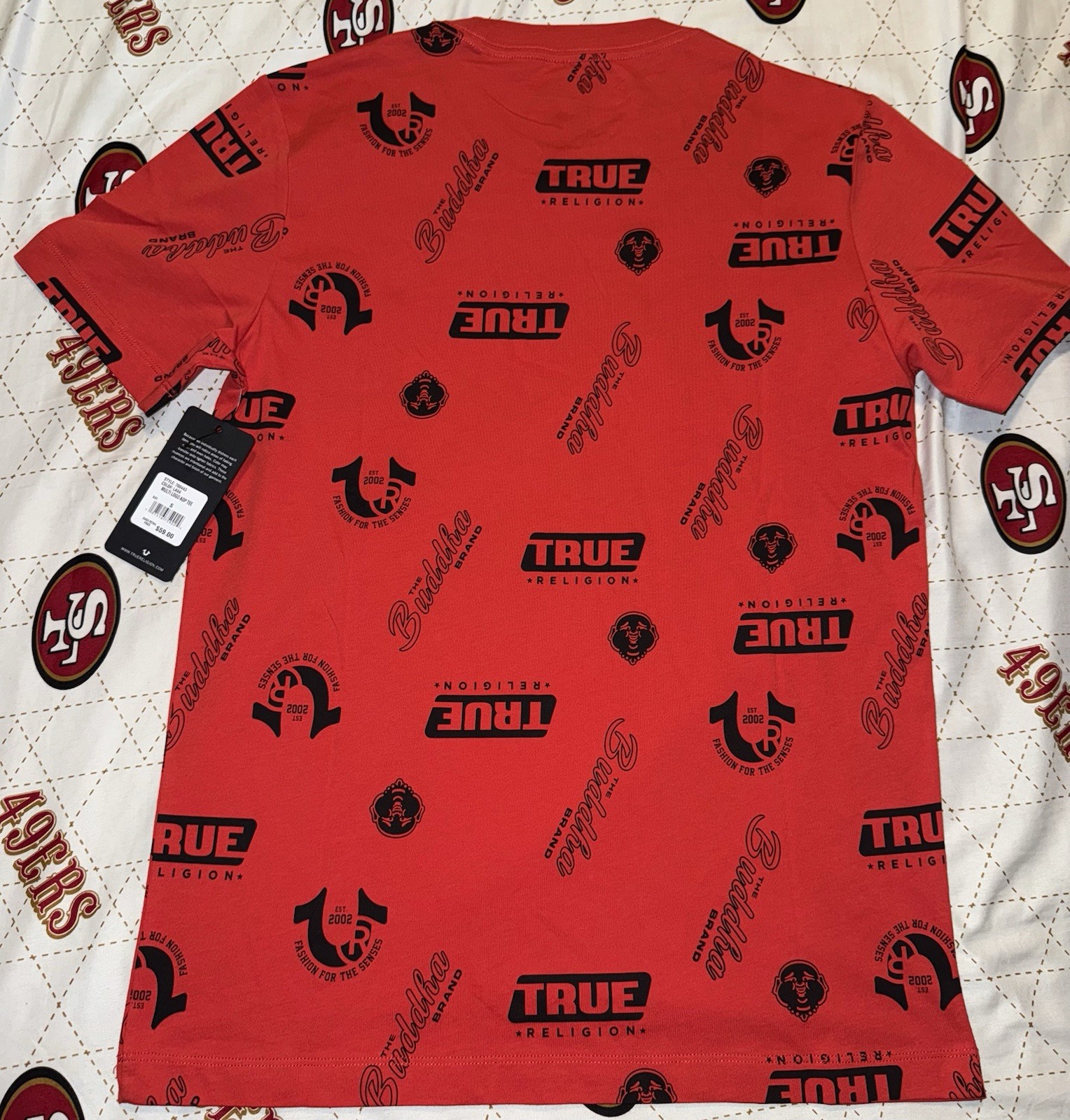 True Religion Men's T-Shirt Size S thumbnail 6