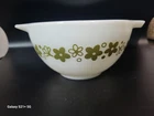 1970 Vintage Pyrex Cinderella Bowl w/ "Spring Blossom Green" Pattern