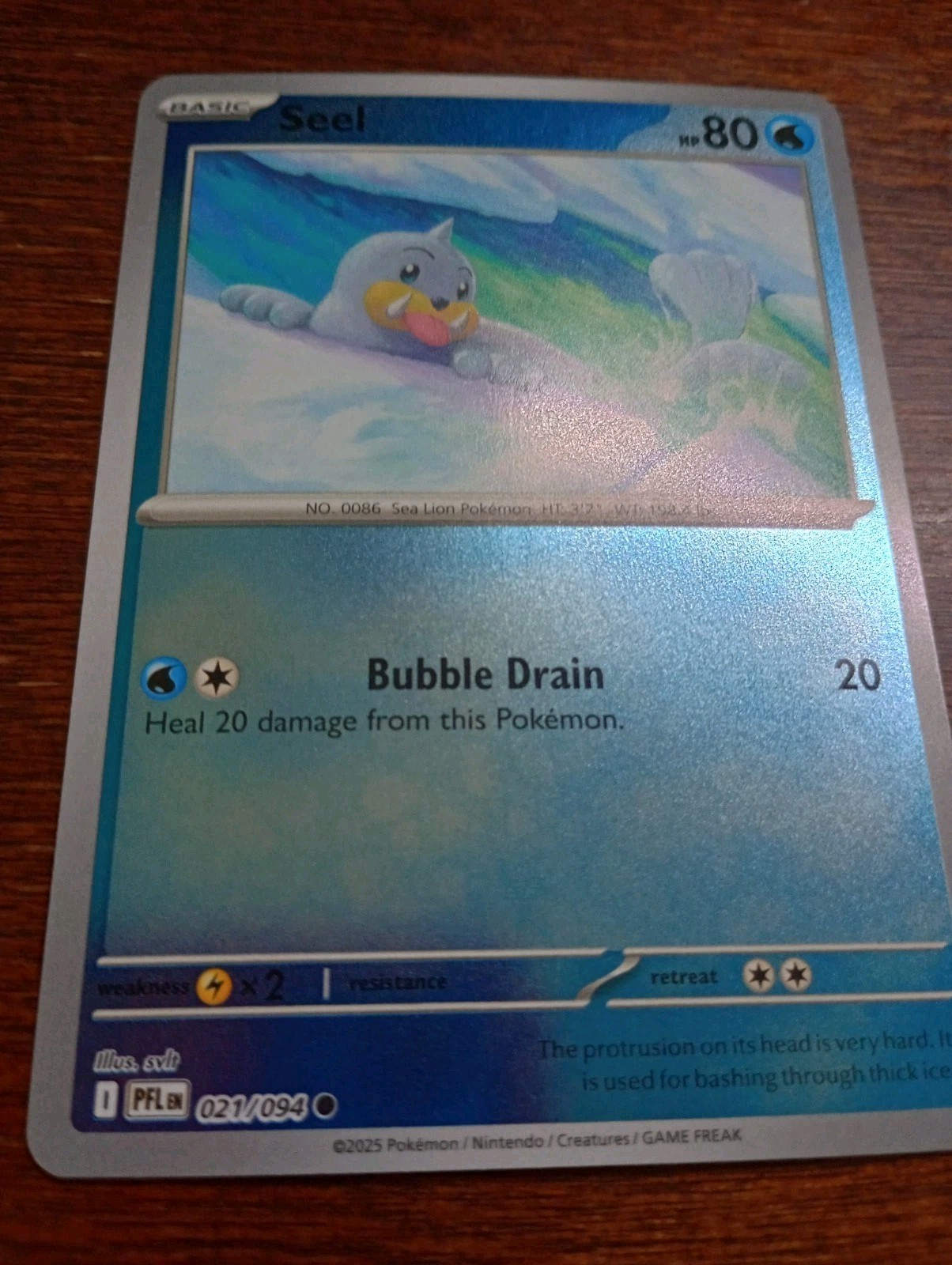 Seel 021/094 Me02: Phantasmal Flames Reverse Holo reverse holo