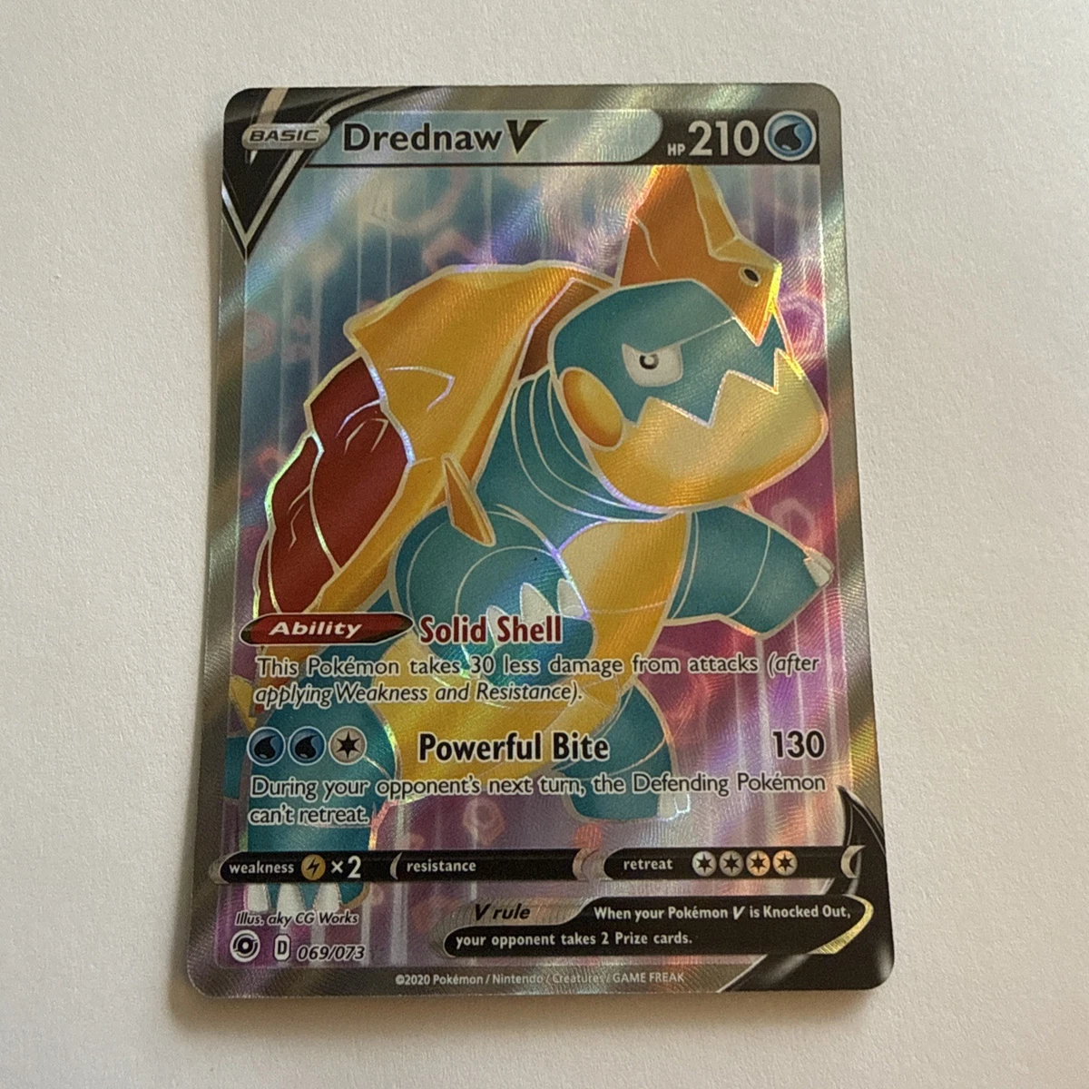 drednaw pokemon card value 2020 Pokemon Drednaw SWSH Champion's Path