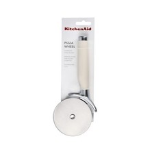 KitchenAid Pizza Wheel Tagliapizza Roller per Pizza - Crema di Mandorle