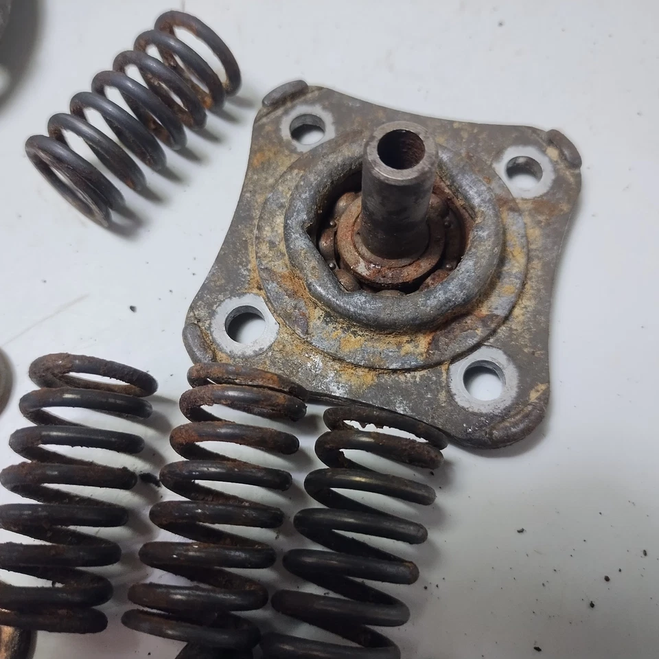 1971 Honda CB100 CB 100 Misc. Nuts Bolts Engine Parts Lot - Image 3 of 4