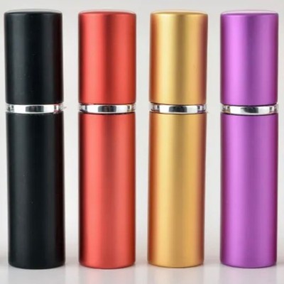 5ml Nachfüllbar Aluminium Leer Reise Taschen Zerstäuber Spray Parfüm Flasche