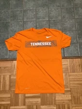 Medium Nike University of Tennessee Volunteers Spellout Dri-Fit Athletic Shirt