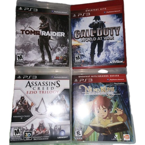 LOT De 9 Jeux PS3 En LOOSE (sans Boîtes) - Occasion - Vérifier Les Titres