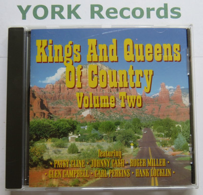 KINGS & QUEENS OF COUNTRY - Volume Two - Various - Excellent Con CD Album Castle
