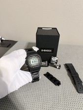 Casio G-Shock GW-5000U-1JF Black Watch with OEM Combi Bracelet